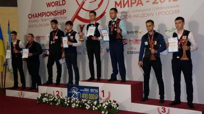 победители командного чемпионата мира 2018г. среди мужчин (фото С. Гилевич)