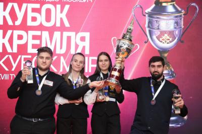 финалисты XVIII Кубка Кремля по бильярду