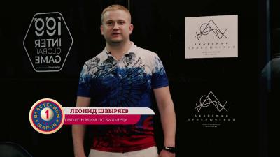 Леонид Швыряев в студии "IGG"