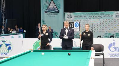 женский финал чемпионата мира по бильярду в Тюмени (фото С. Гилевич)