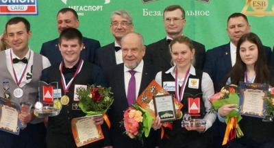 призеры "кубка мэра Москвы 2019" по бильярду