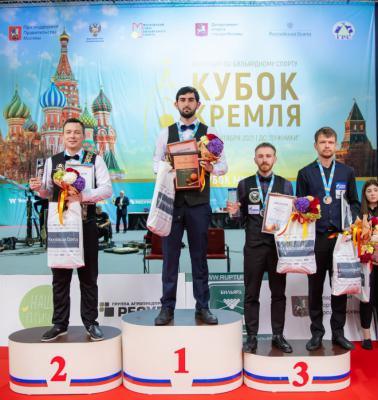 фото победителей "Кубка Кремля 2021" по комбинированой пирамиде