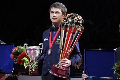 Владислав Осьминин победитель Кубка Кремля по бильярду 2013г