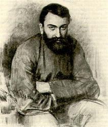 картина Репина И.Е. Леман А.И. 1888г.
