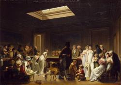 Луис-Леопольд Бойли. Игра в бильярд. 1807г.
