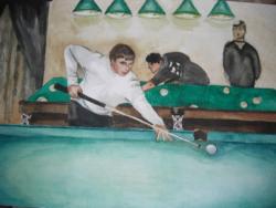 Софья Запорожцева. Бильярд. 2008г.